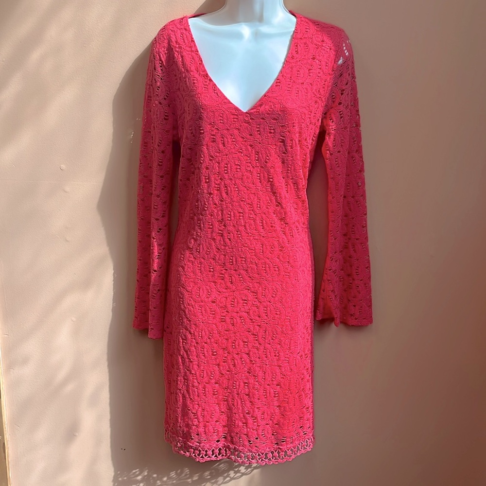 Laundry by Shelli Segal Lace Shift Dress, sz10